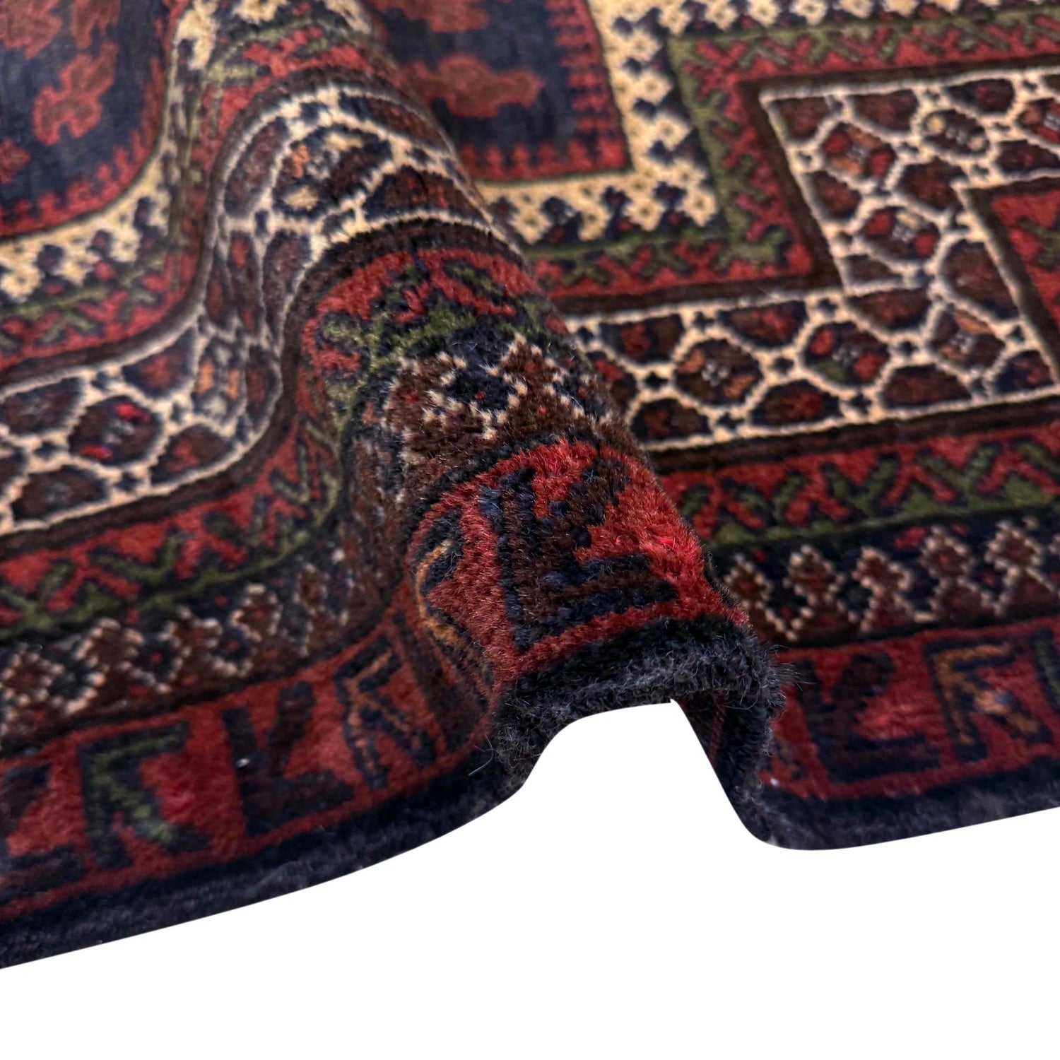 Small Prayer Carpet 3' 0" x 4' 11" ft / 92 x 150 cm -No.Y39572