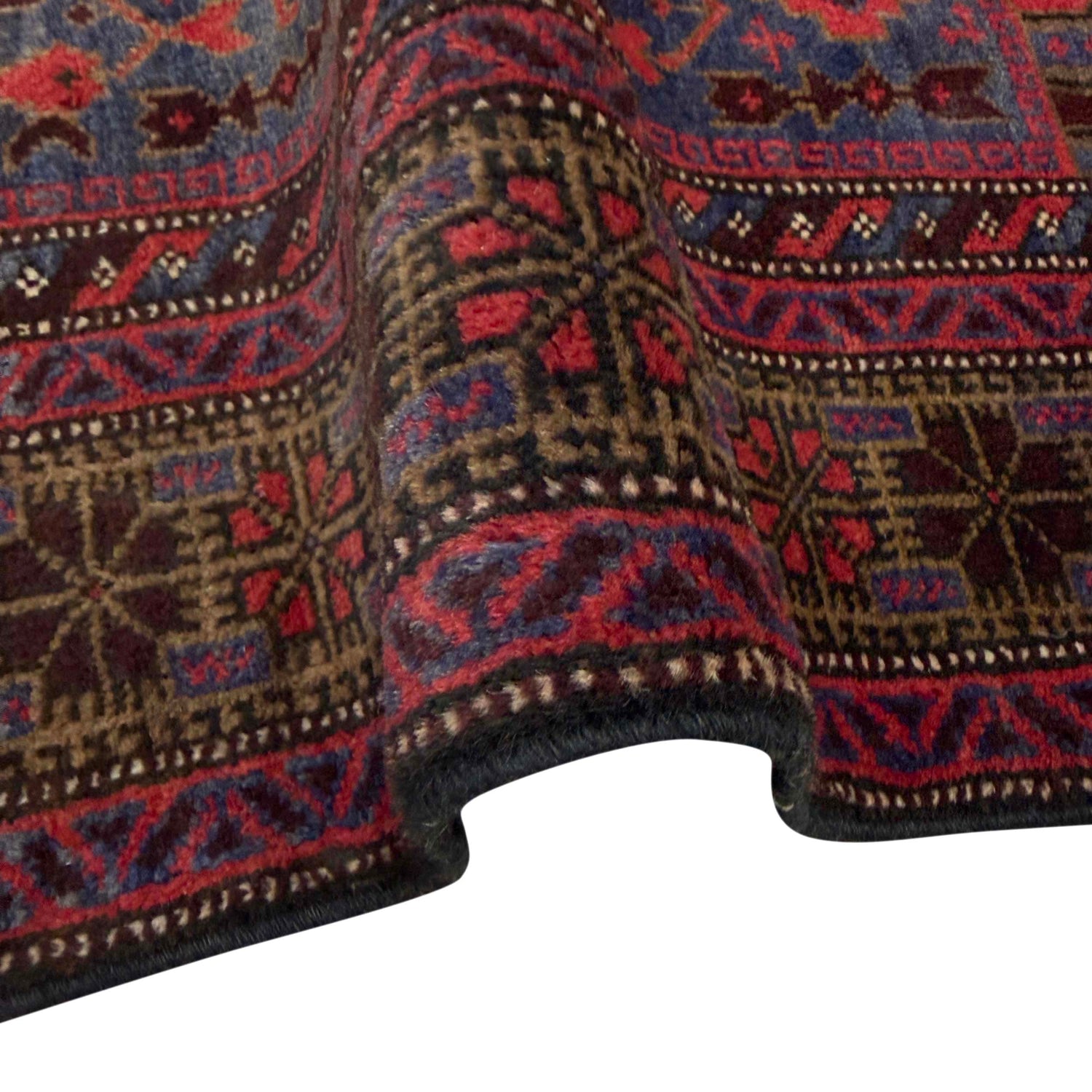 Muslim Prayer Rug 2' 11" x 4' 5" ft / 90 x 135 cm - No. Y39573