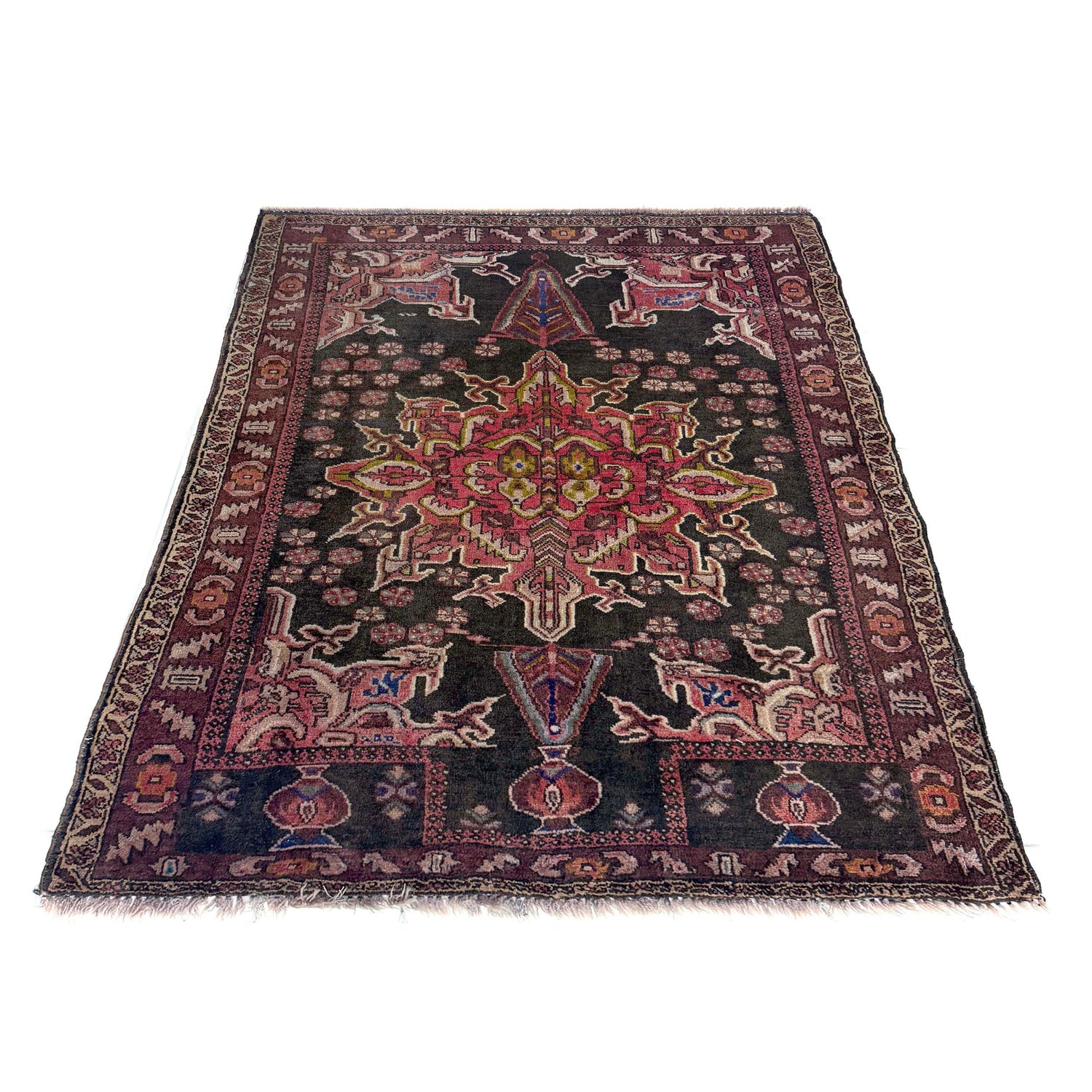 Traditional Baloch Rug 2' 11" x 4' 1" ft / 88 x 125 cm - No. Y39574