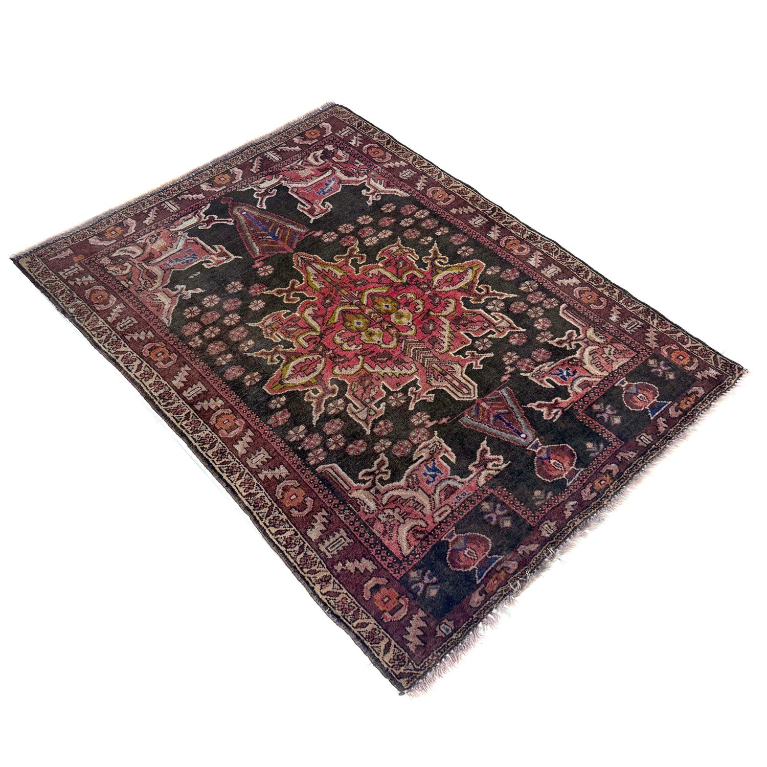 Traditional Baloch Rug 2' 11" x 4' 1" ft / 88 x 125 cm - No. Y39574