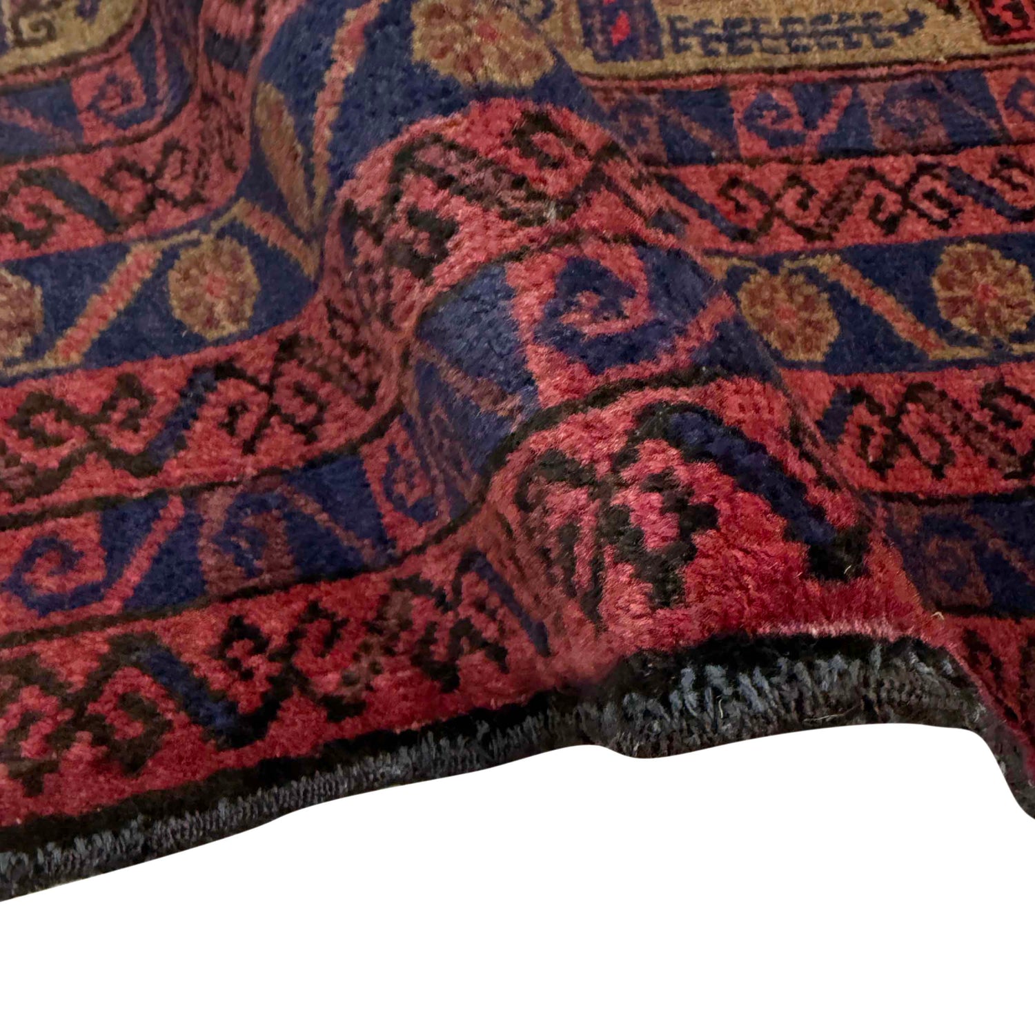 Islamic Prayer Carpet 2' 11" x 3' 9" ft / 88 x 115 cm - No. Y39577