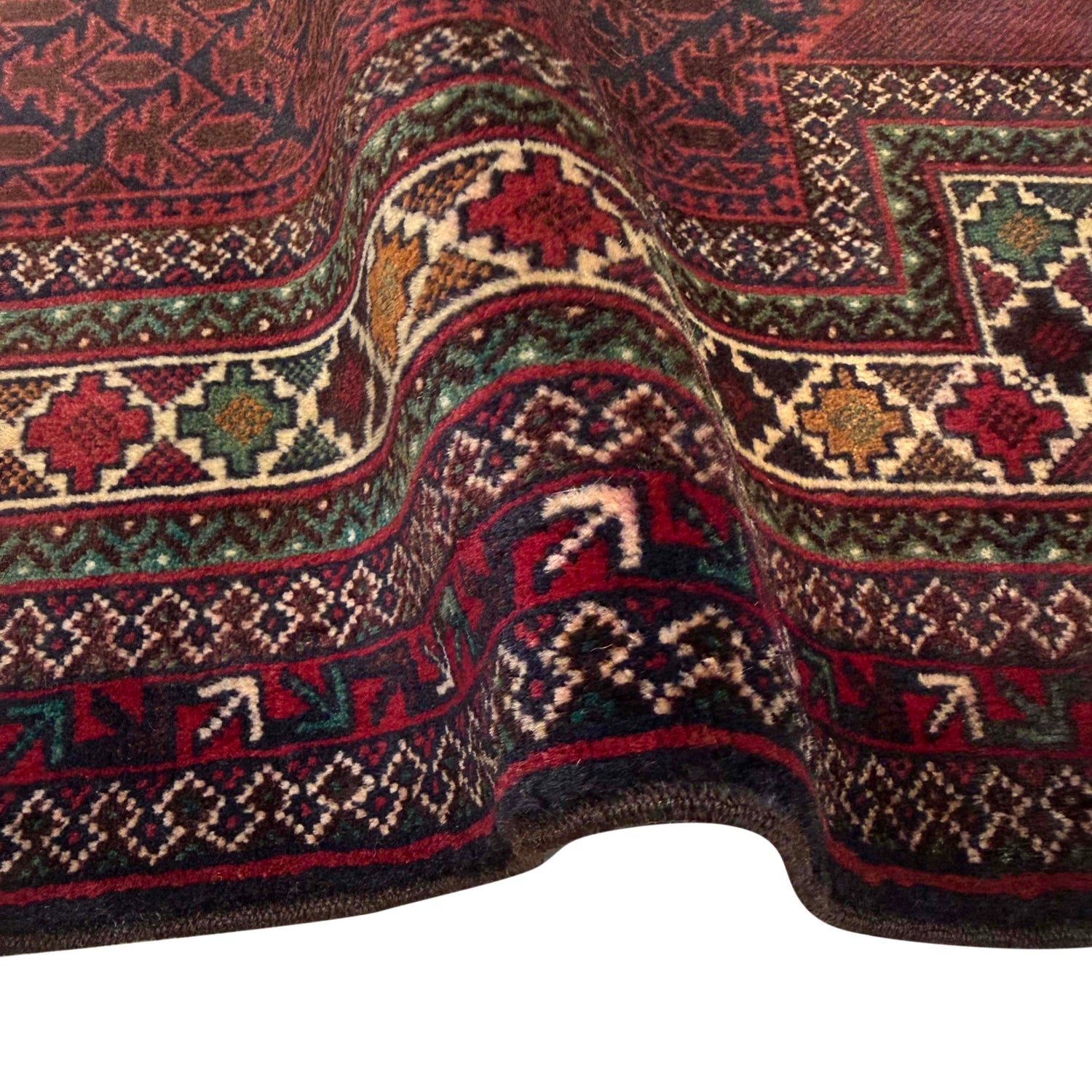 Small Prayer Carpet 2' 11" x 5' 1" ft / 89 x 155 cm -No.Y39578