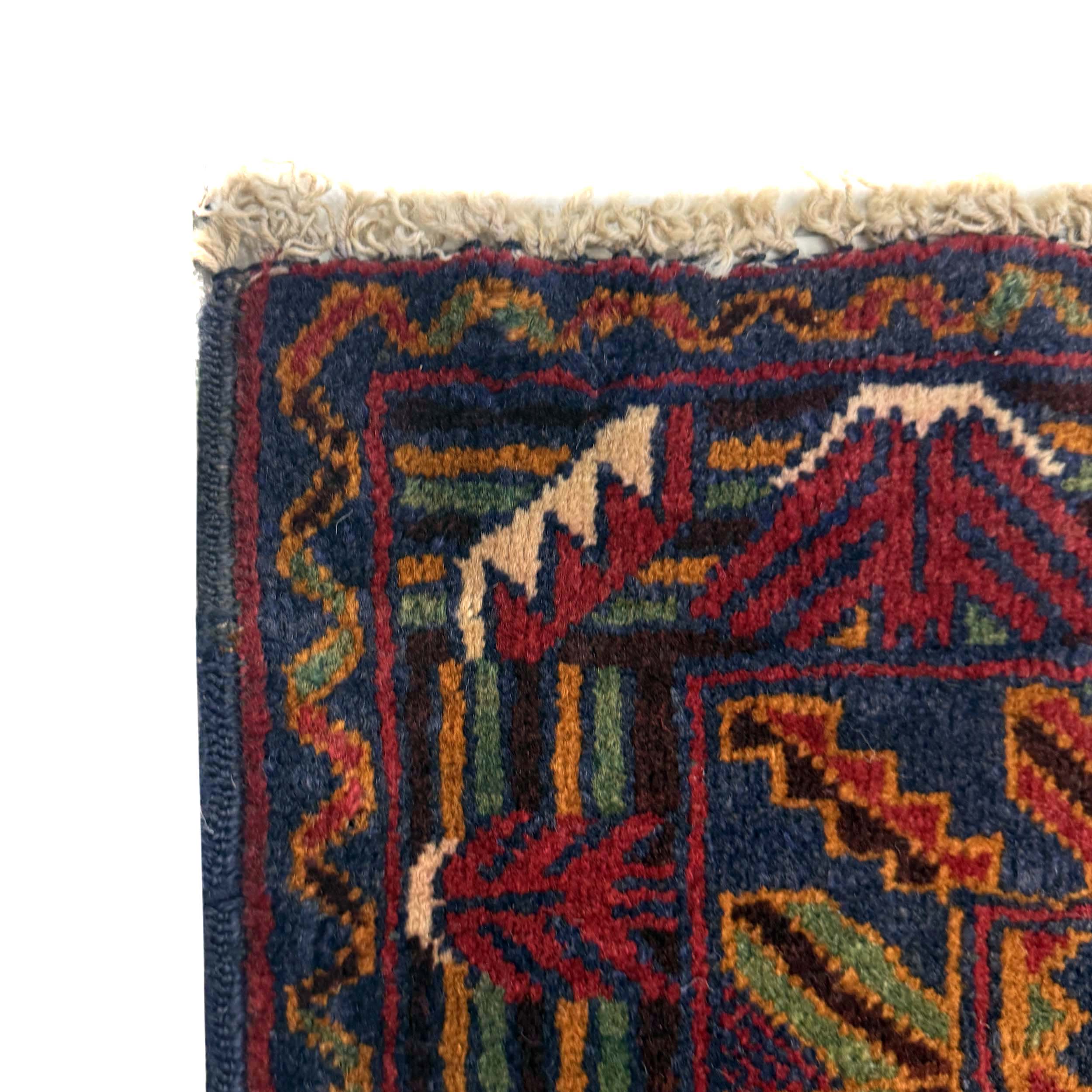 Hand Knotted Afghan Baluchi Multi Traditional Carpet. – ALLRUGO