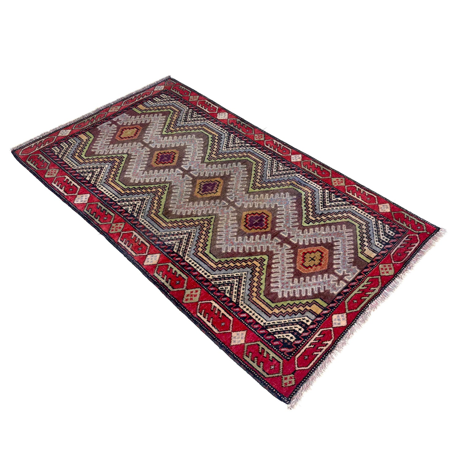Baluch Small Size Rug 2' 9" x 4' 5" ft / 83 x 134 cm - No. Y39580