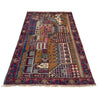 Handmade Pictorial Carpet 2' 11" x 4' 4" ft / 90 x 133 cm - No. Y39583