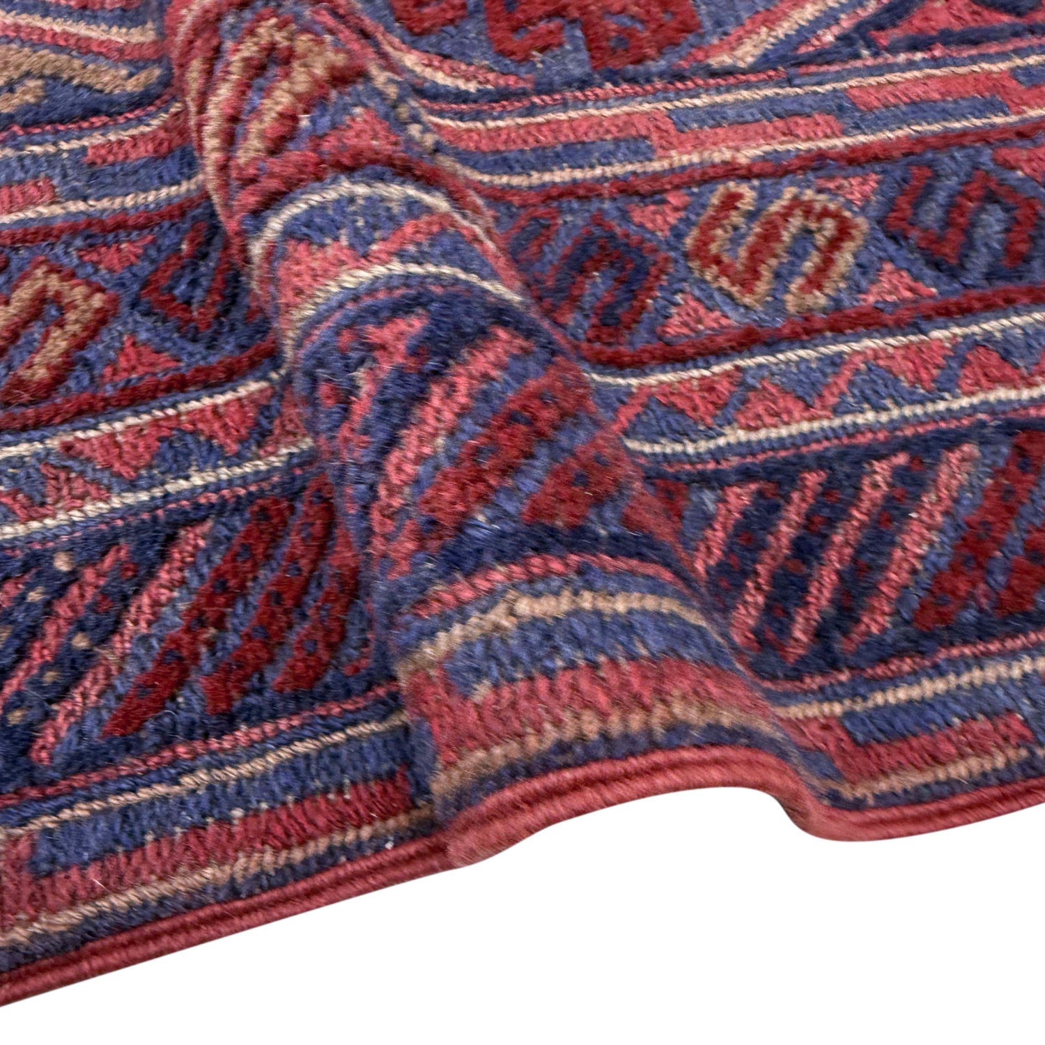 Hand Knotted Mashwani Area Rug 4' 11" x 6' 0" ft / 150 x 182 cm - No. Y39584
