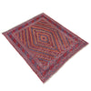 Small Square Mashwani Rug 3' 11" x 4' 1" ft / 119x 125 cm - No. Y39586
