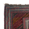 Handmade Afghan Carpet 3' 10" x 4' 4" ft / 117 x 132 cm - No. Y39587