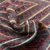 Handmade Afghan Carpet 3' 10" x 4' 4" ft / 117 x 132 cm - No. Y39587