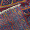 Handmade Afghan Carpet 3' 8" x 4' 2" ft / 112 x 127 cm - No. Y39588