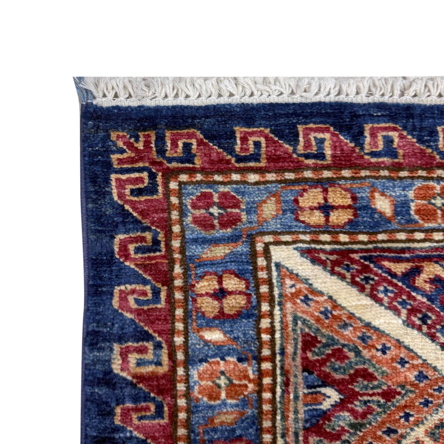 Premium Hand Knotted Kazak Rug 5' 5" x 7' 7" ft / 166 x 230 cm - No. Y39590