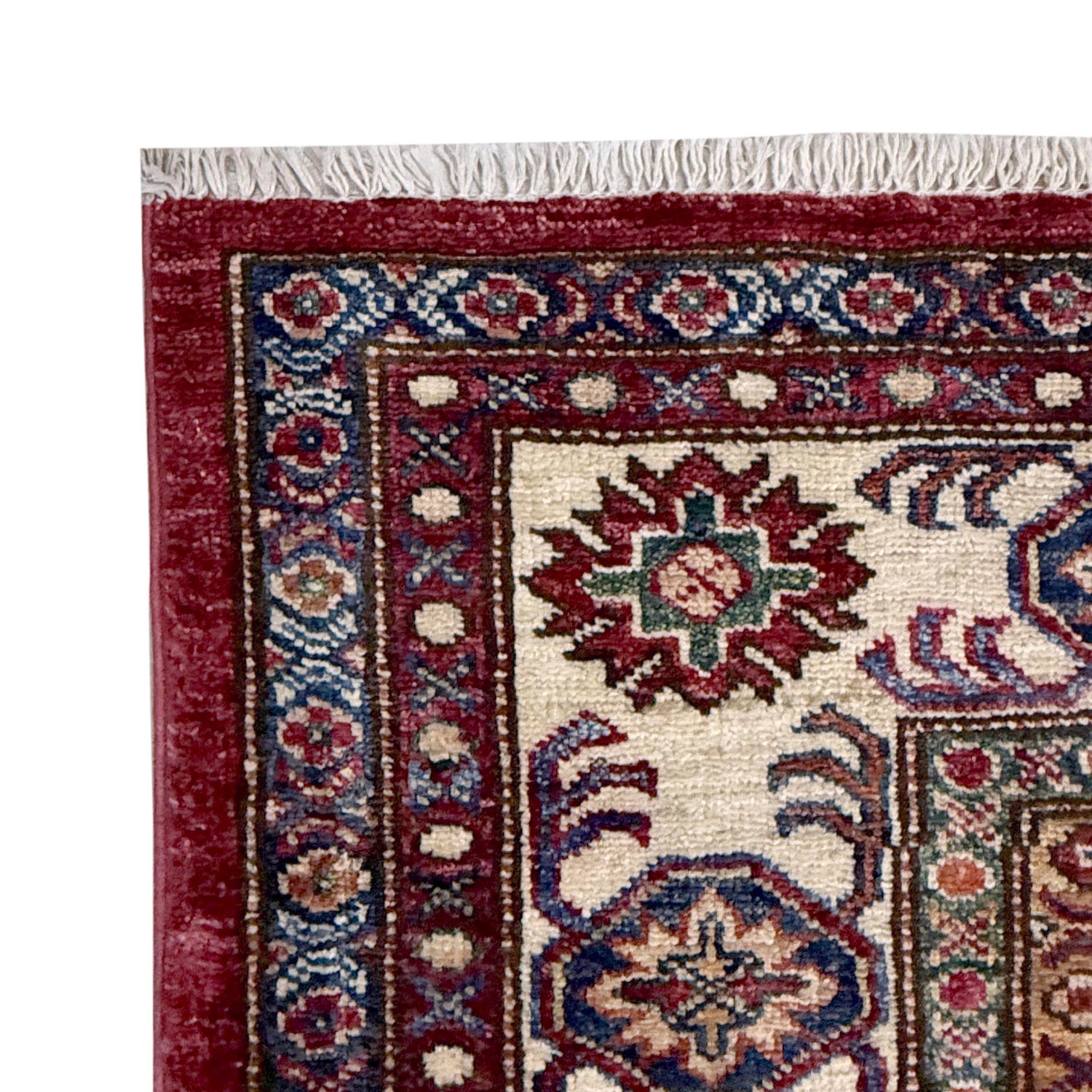 High-Quality Kazak Area Rug 5' 10" x 7' 6" ft / 178 x 228 cm - No. Y39591
