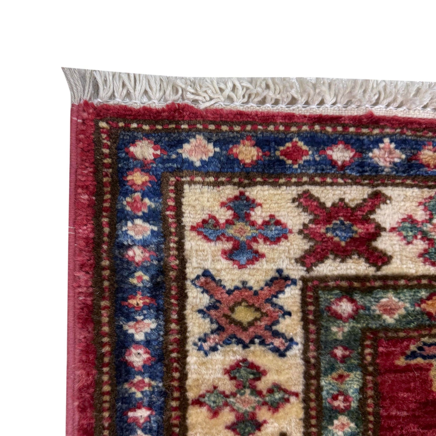 High-Quality Kazak Area Runner Rug 1' 11" x 5' 6" ft / 59 x 168 cm - No. Y39592