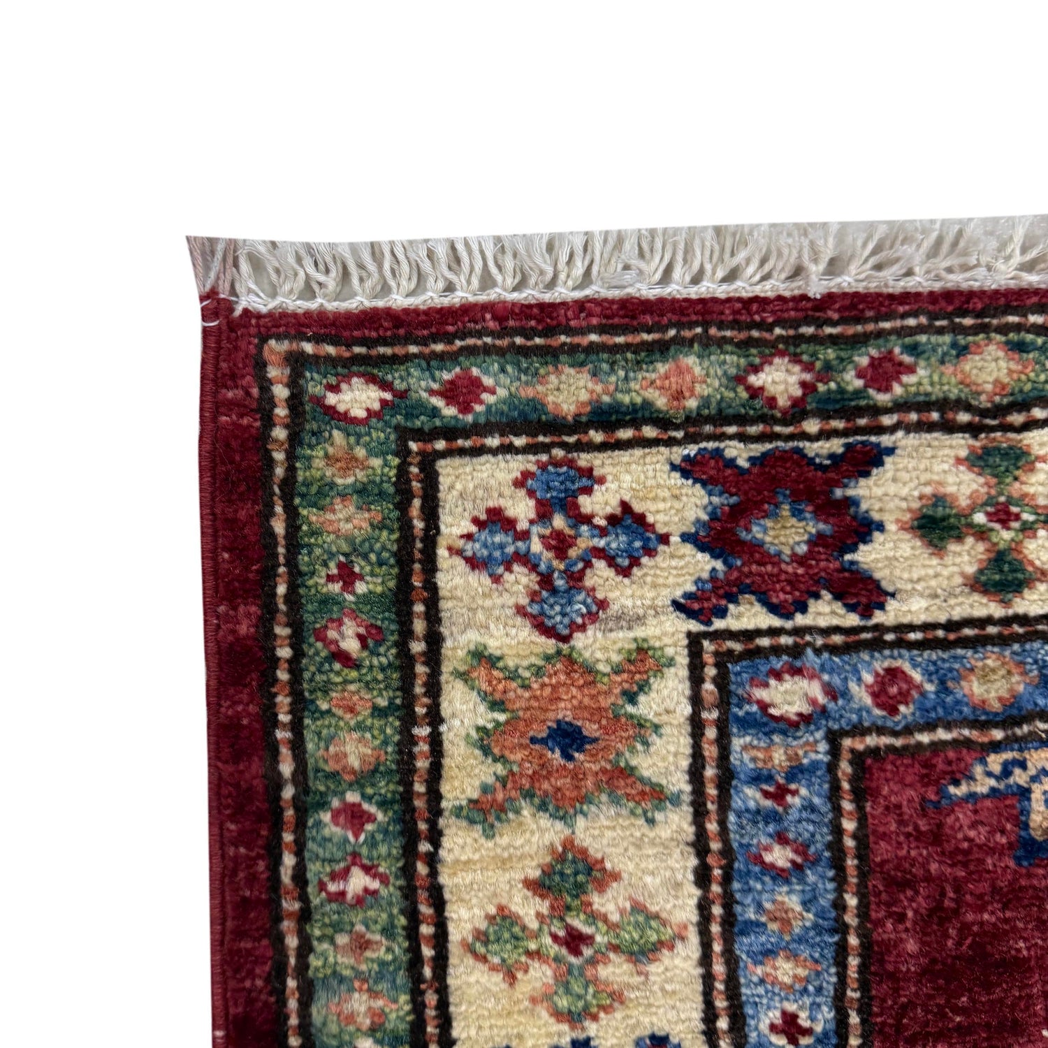 Luxury Fine Kazak Runner Carpet 2' 0" x 5' 9" ft / 62 x 176 cm - No. Y39595