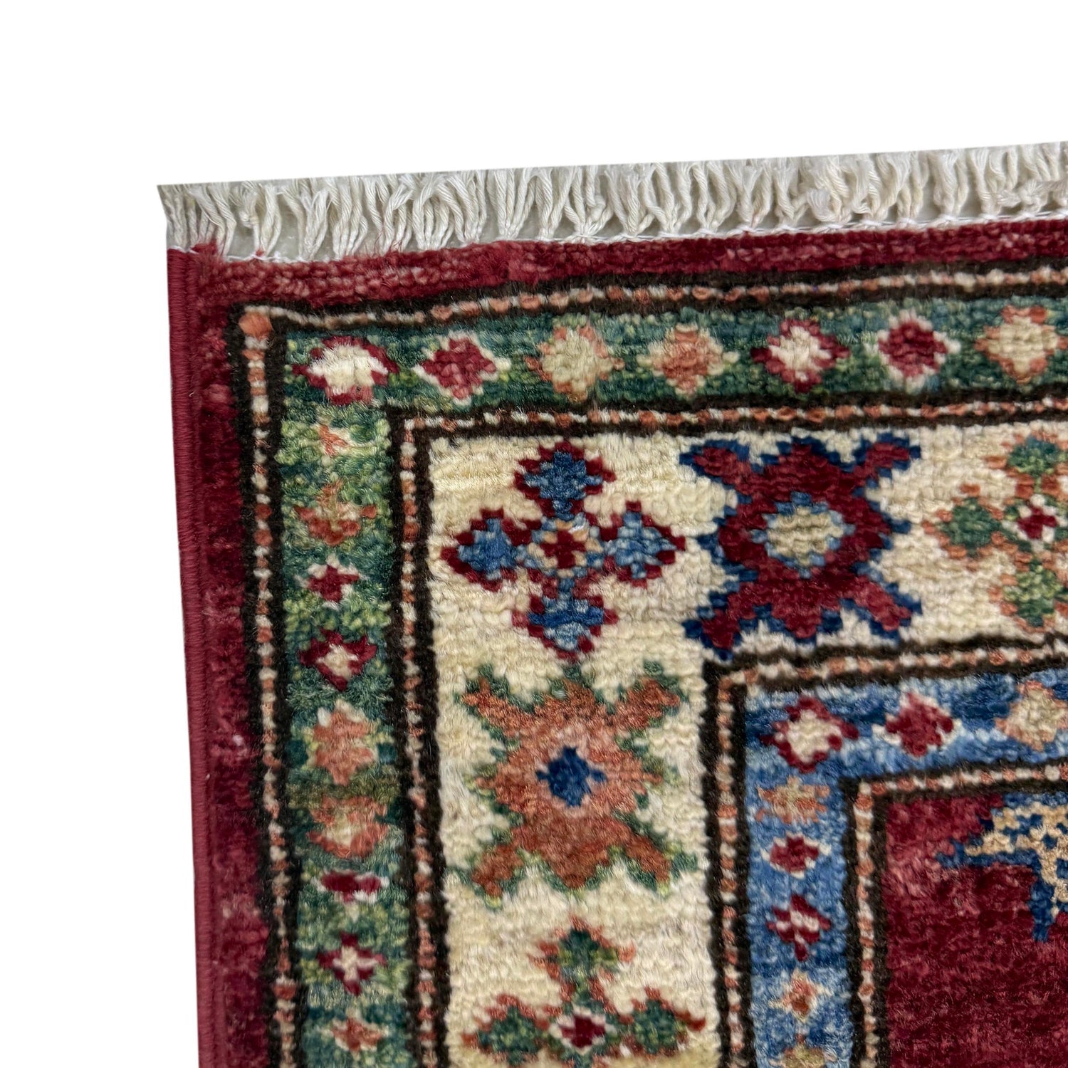 High-Quality Kazak Area Runner Rug 1' 11" x 5' 9" ft / 59 x 175 cm - No. Y39596