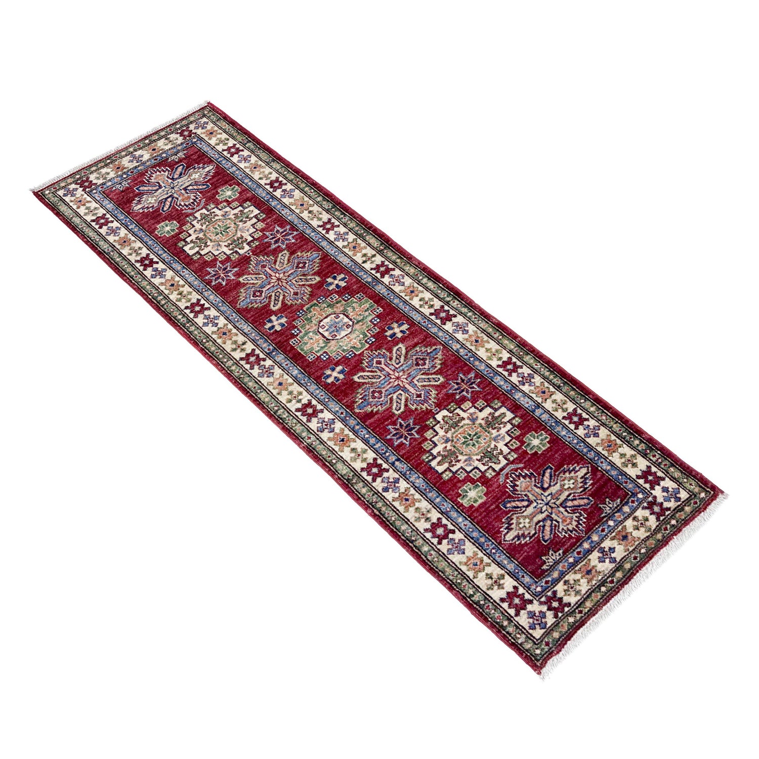 Supreme Kazak Runner Carpet 2' 0" x 5' 9" ft / 61 x 176 cm - No. Y39597