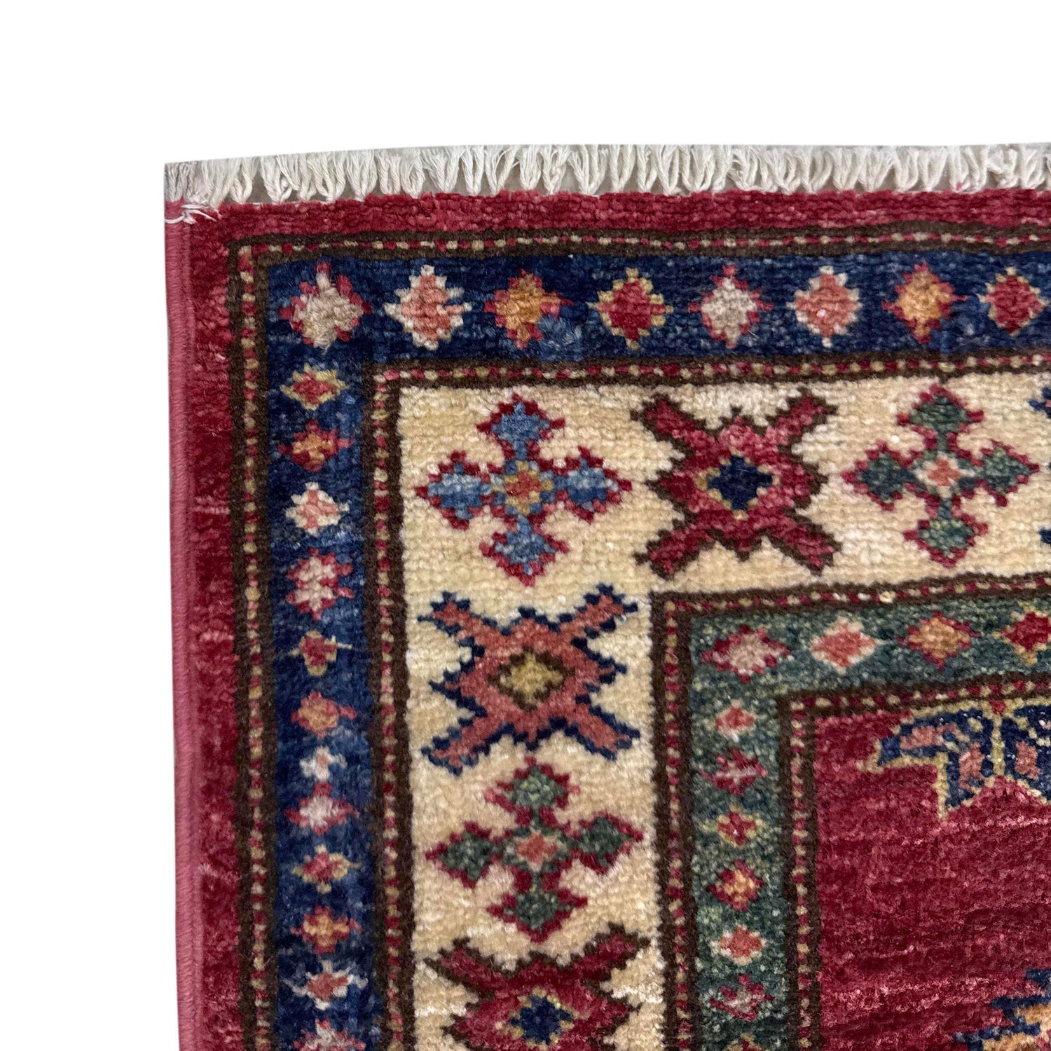 Fine Kazak Oriental Runner Rug 2' 0" x 6' 1" ft / 62 x 185 cm - No. Y39598