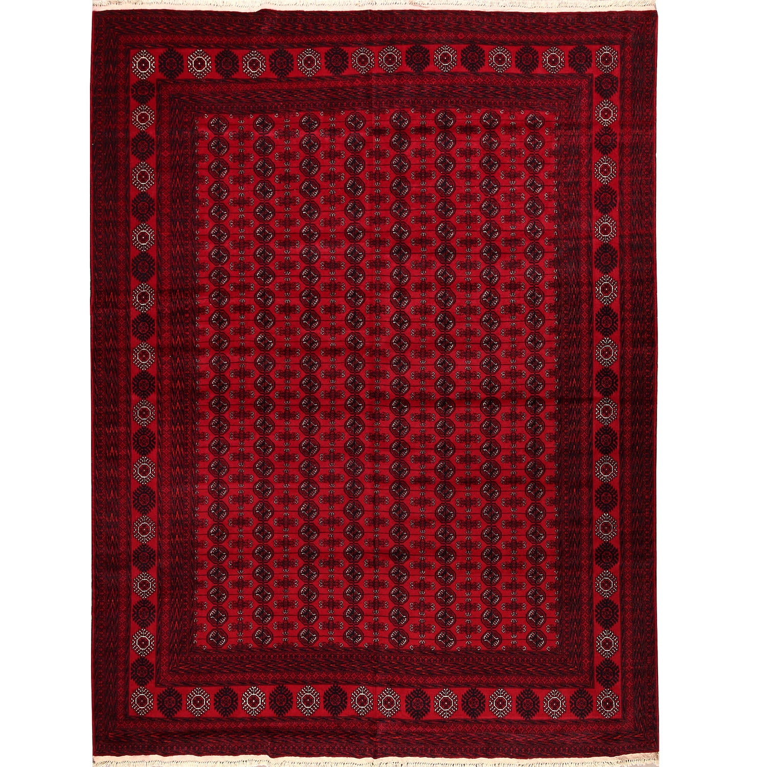 Bokhara Rug 8' 2 x 10' 8 (ft) - No. 3219 - ALLRUGO