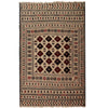 Soumak Kilim 4'2 x 6'2 (ft) / 130 x 192 (cm) - No. y16068 - ALLRUGO