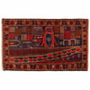 Pictorial Rug 4' 2 x 6' 8 (ft) - No. G19955