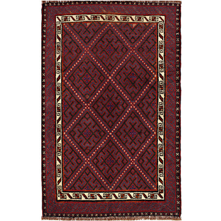 Baluchi Rug 3' x 4'6 (ft) / 93 x 141 (cm) - No. w14949 - ALLRUGO