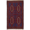 Baluchi Rug 2'8 x 4'5 (ft) / 86 x 138 (cm) - No. w15022 - ALLRUGO