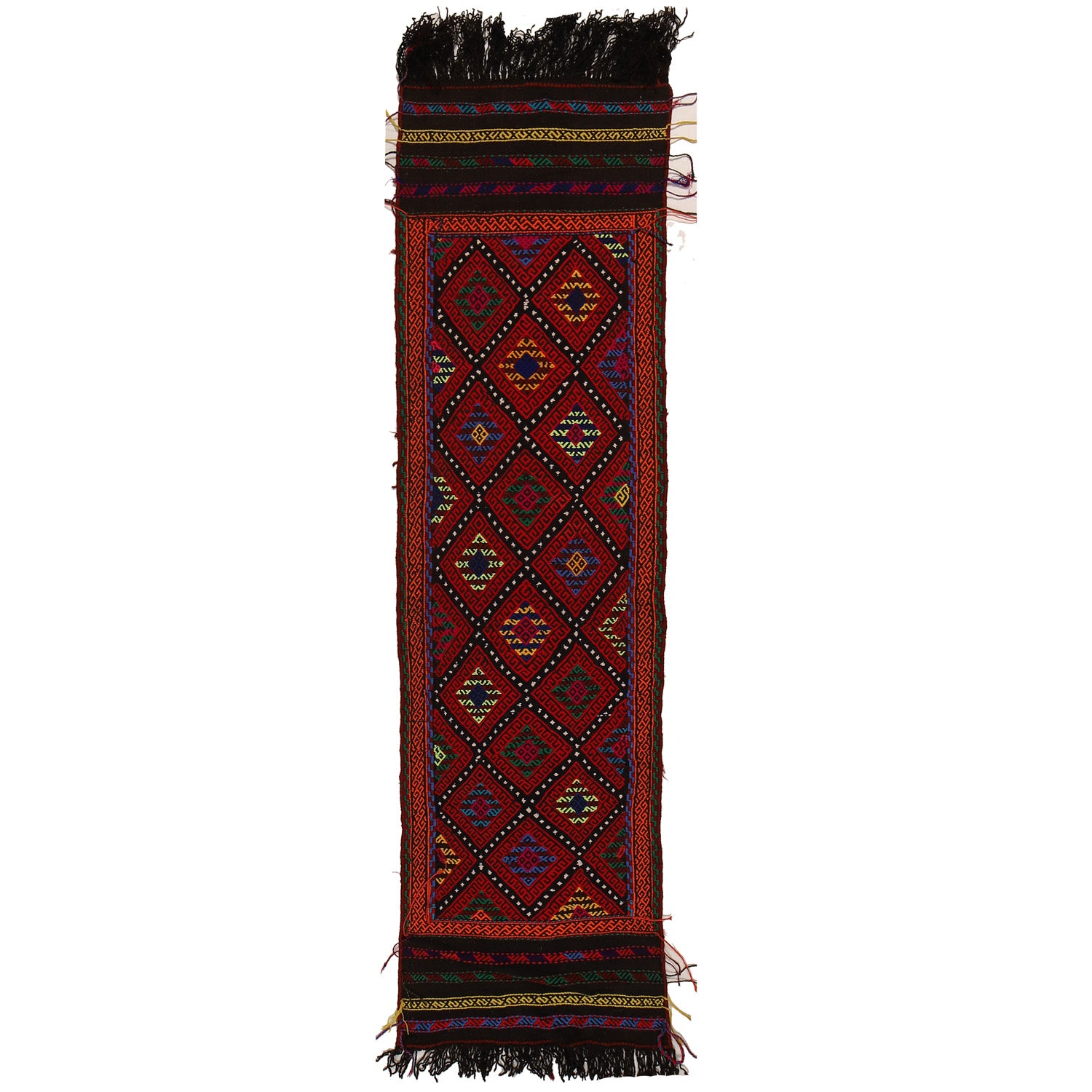 Suzuni Kilim 1'8 x 6'6 (ft) / 61 x 201 (cm) - No. w17056 - ALLRUGO