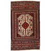 Maliki Kilim 4'0 x 6'1 (ft) / 124 x 186 (cm) - No. w18131 - ALLRUGO